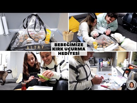 BEBEĞİMİZE KIRK UÇURMA SEPETİM 🎁 İLK ZİYARETTE ADETTENDİR | BABAANNELİK BENİ DEGİSTİRDİ