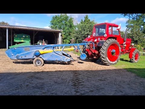 Workshop work - quick service of the Z609 PERKOZ potato digger, IWAN and URWIS