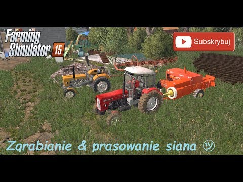 FS 15 *Podkarpacki farmer* #5 Zgrabianie i prasowanie siana ㋡