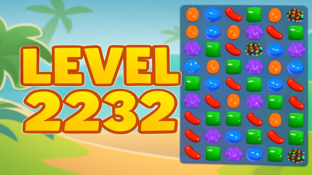 Video thumbnail for Level 2232, Candy Crush Saga, Walkthrough, Gameplay, No Commentary, Android