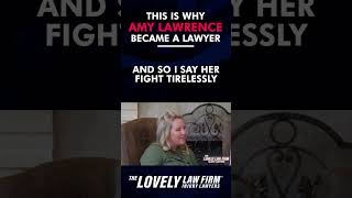 This is why Amy Lawrence became a lawyer Content
