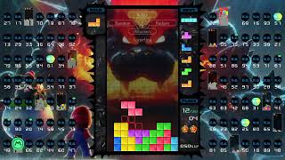 My Tetris Clear Sends 9 Lines Finally Near The Top 10 In Tetris 99 Today