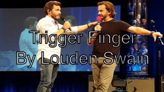 Video thumbnail of "Trigger Finger - Louden Swain (Lyrics Video)"