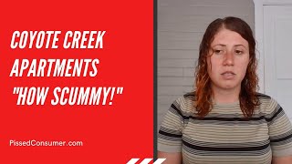 Coyote Creek Apartments Reviews - Refusing to refund for rental application never processed