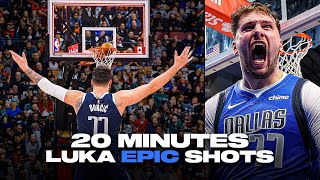 20 Minutes of Luka Doncic hitting the MOST RIDICULOUS Shots 😱