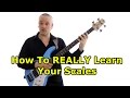 How To REALLY Learn Your Scales -  Spelling Drills