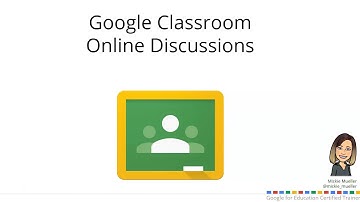 Online Discussions in Google Classroom