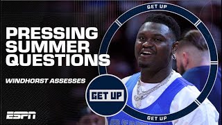 🚨 NBA Offseason Questions 🚨 Zion Williamson to be traded by the Pelicans! | Get Up
