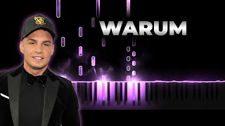 Pietro Lombardi – Warum - piano cover, instrumental karaoke, remix