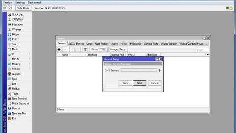 Mikrotik Basic Hotspot Setup
