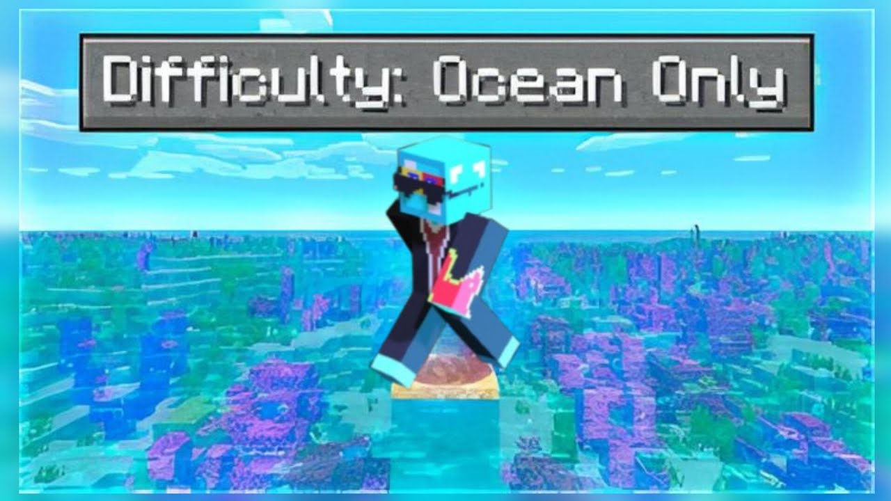 I Tried to Survive in Only OCEAN World… 💀 | Minecraft