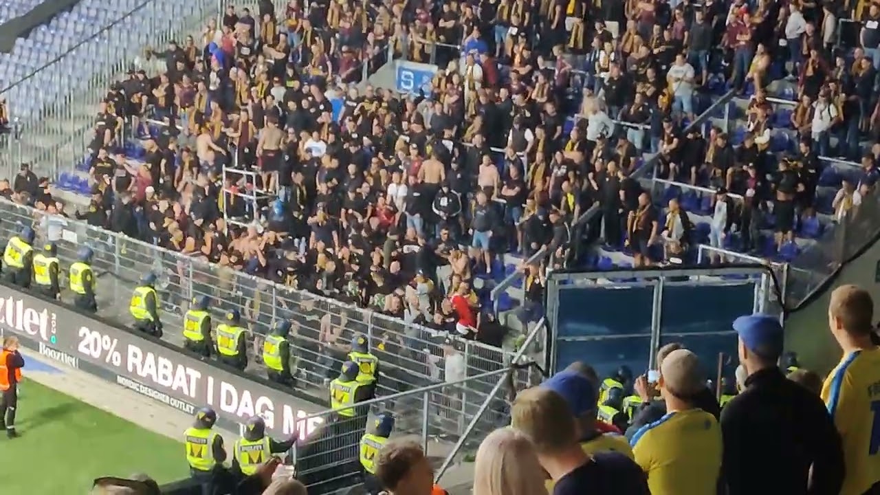 Brøndby - Pogon Szczecin hooligans