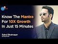 How The Power Of Thinking Big Can Make You Successful | Think Big | Rahul Bhatnagar | Josh Talks