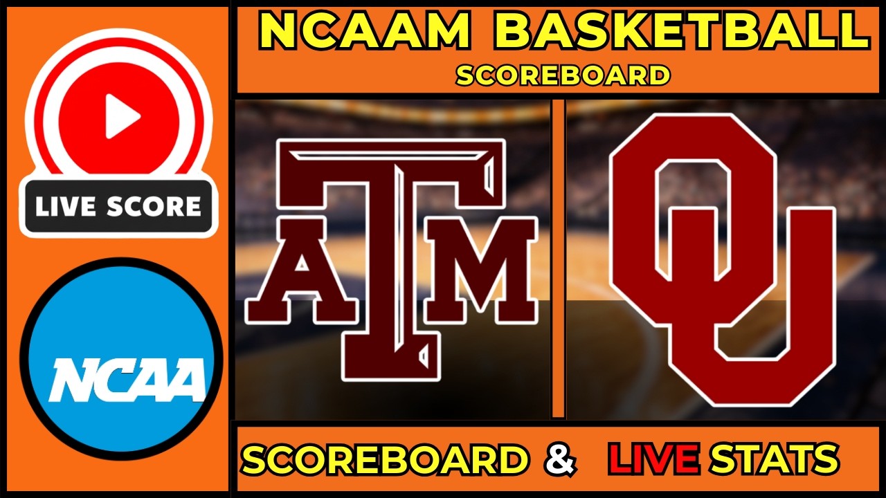 🔴 LIVE: Texas A&M vs Oklahoma | NCAAM Men's Basketball Scoreboard | Feb 21, 2026 | SEC