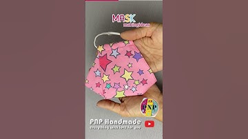 3D Mask Easy Pattern - No Fog Face Mask | Mask ideas #Shorts