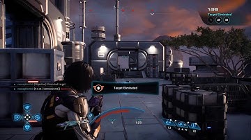 Platinum solo paw concussive human sentinel with incendiary ammo (Mass Effect Andromeda)