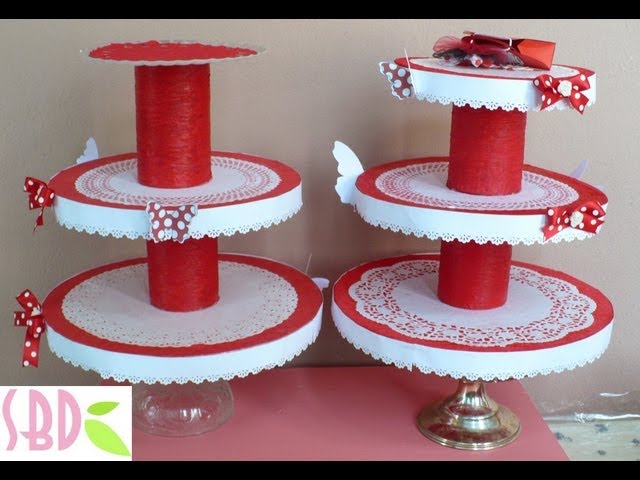 Tutorial: Porta Cupcakes! - DIY Cupcakes stand! 