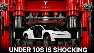 Tesla's Secret Machine Builds a Car in 10 Seconds — And Nobody Can Copy It