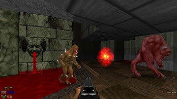 Doom the Way Id Did - E2M7 Ore Processing - All Secrets UHD 4K