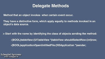 03 06 Delegate Methods and its Naming Conventions in Objective C - iOS Xcode Tutorial Part 03