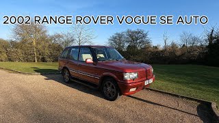 2002 RANGE ROVER VOGUE SE AUTO