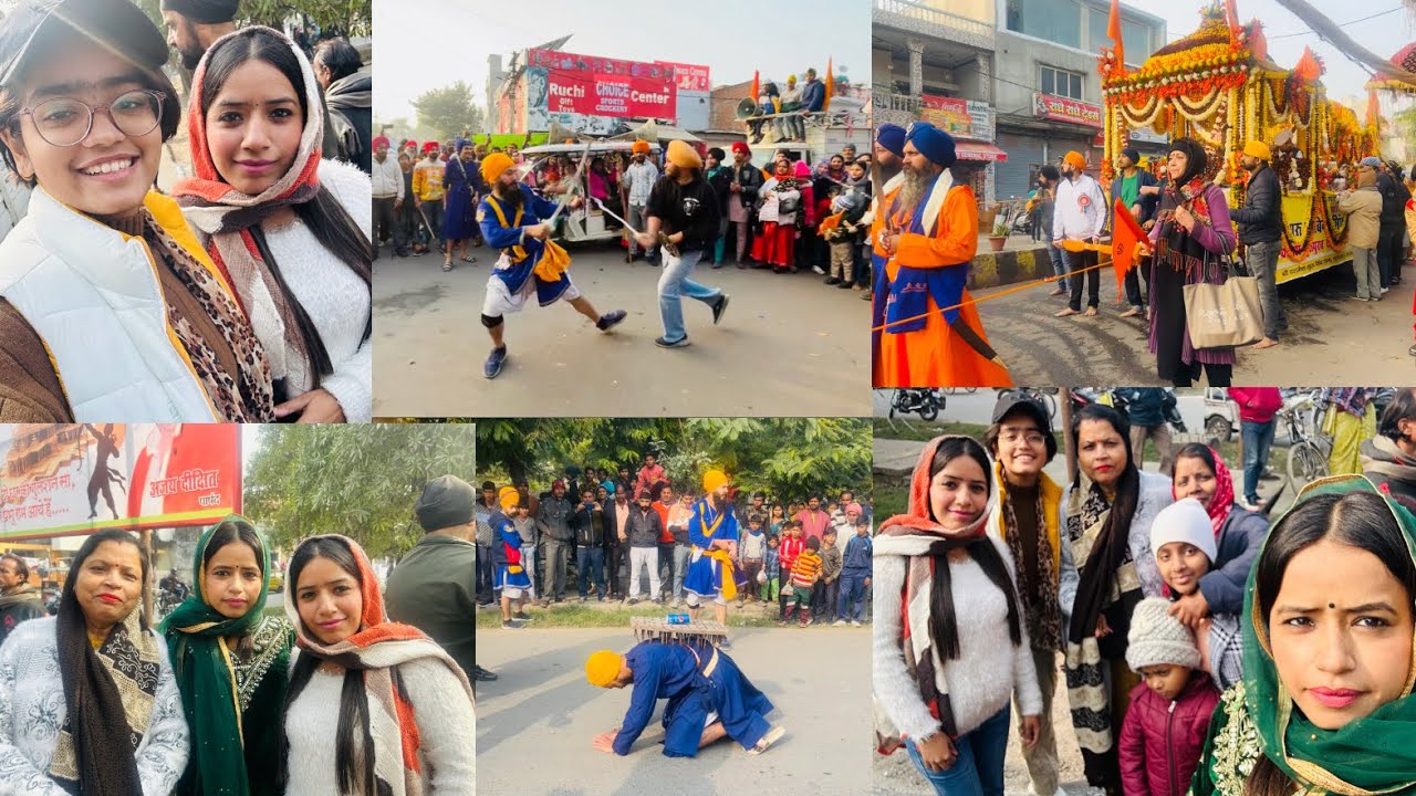 Nagar kirtan , Rajajipuram Lucknow 😄✌️| 2024 | Other side of Jaanhvi |