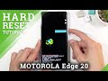 How to Hard Reset MOTOROLA Edge 20 via Recovery Mode – Wipe Data / Bypass Screen Lock