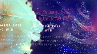 Undangan Natal PT. Surya Madistrindo AO PEMATANGSIANTAR 2019