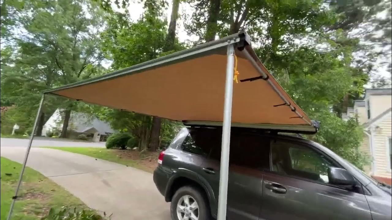 NAPA Auto Parts Maxi Trac Awning Review! How does it hold up on the