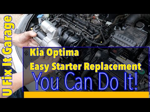 Easy Kia Optima Starter Replacement