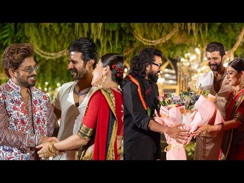 Bollywood Celebrities arrive at Rashmika Mandanna & Vijay Deverakonda Wedding & Reception