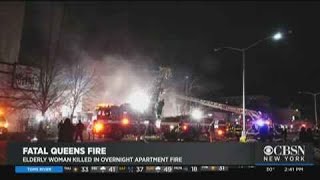 Elderly Woman Killed In Queens Fire