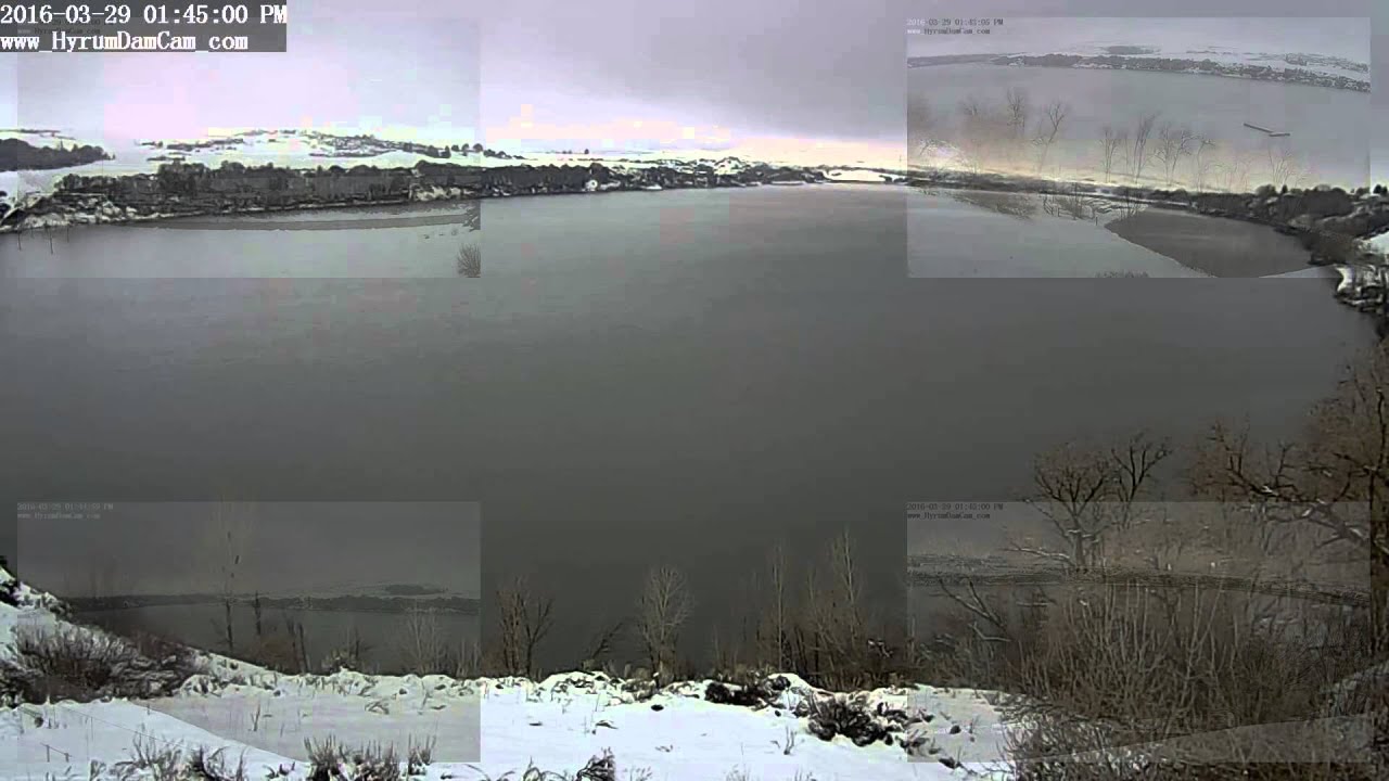 Hyrum Dam Cam 20160329 All Cameras YouTube