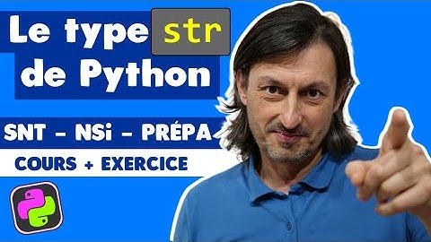#114 SAIS-TU MANIPULER LES CHAINES DE CARACTÈRES EN PYTHON ?