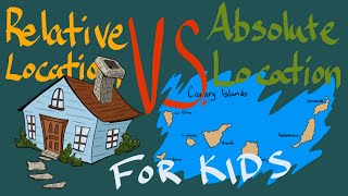 Absolute vs Relative Location - Definition for Kids