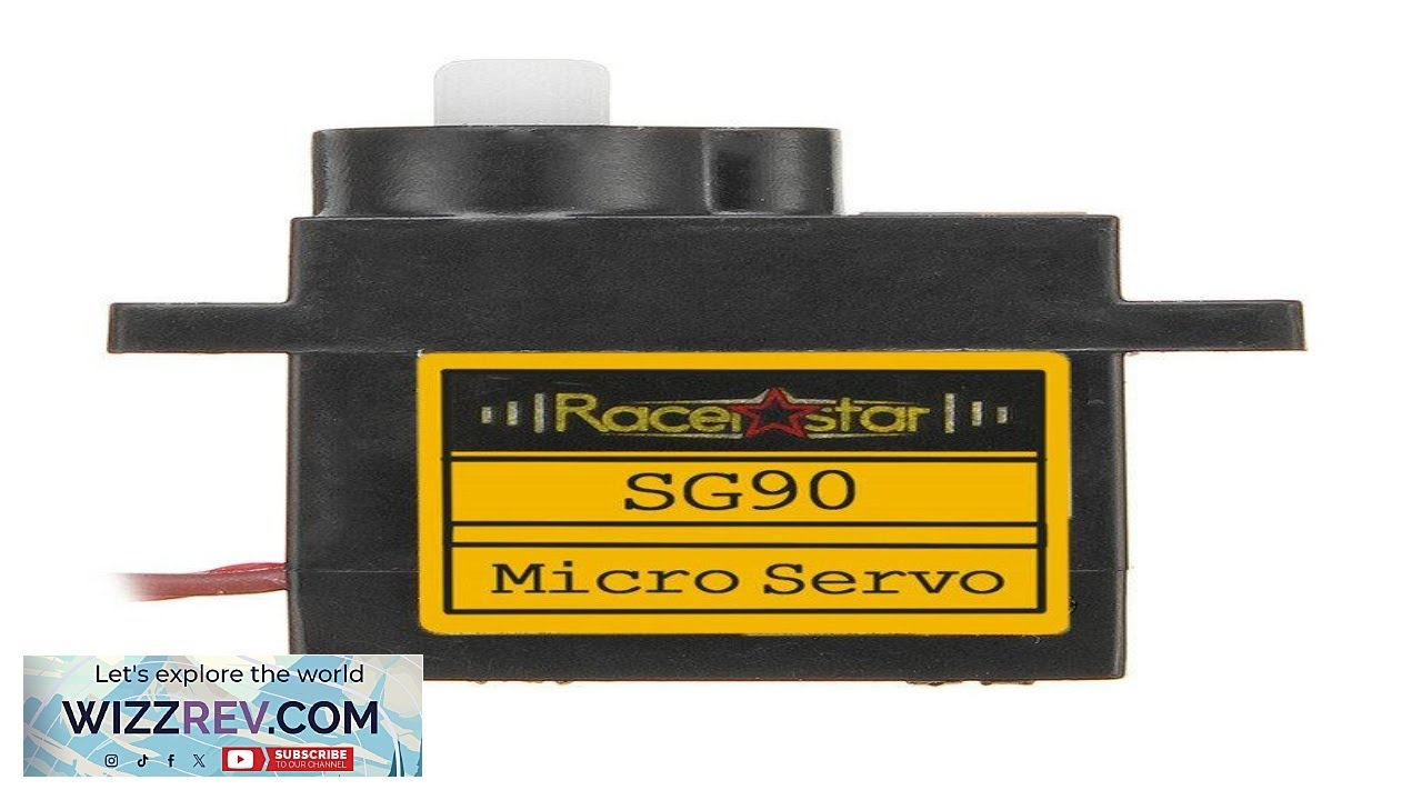 Racerstar SG90 9g Micro Plastic Gear Analog Servo For RC Helicopter Airplane