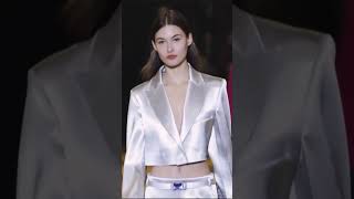 Grace Elizabeth walking the Off White FW19/20 show