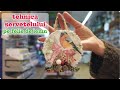 🎄 Decorațiune rustică de Crăciun pe felie de lemn – Tutorial pas cu pas 🎄
