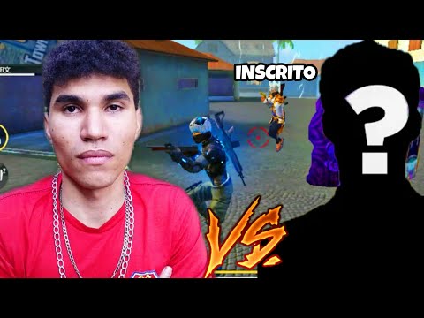 ASMR FREE FIRE - FUI X1 CONTRA UM INSCRITO (Com Muitos sons de boca)