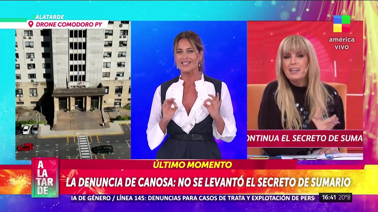 AmericaTV | 💣 DENUNCIA DE VIVIANA CANOSA: NO SE LEVANTÓ EL SECRETO DE SUMARIO
