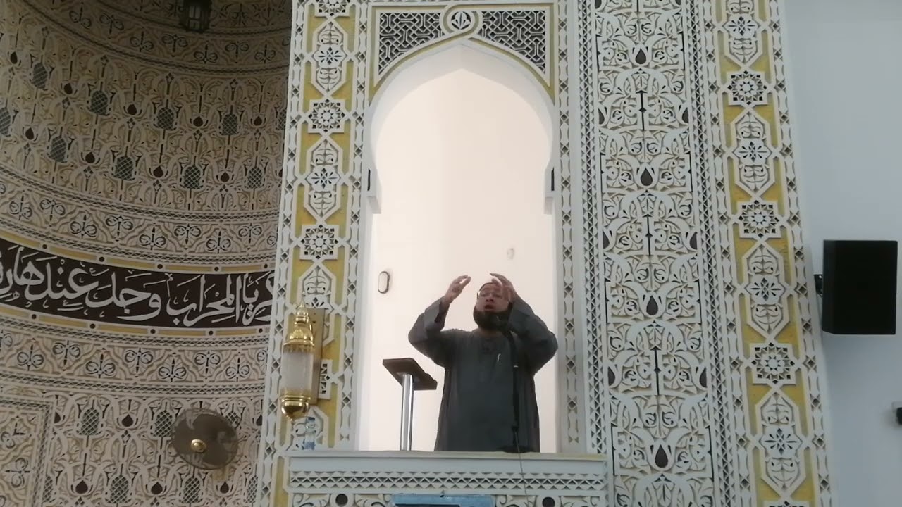 خطبة الجمعة بعنوان (وذروا ظاهر الإثم وباطنه) للشيخ محمد أبوخزيم إمام وخطيب مسجد أبوالأسود الدؤلي