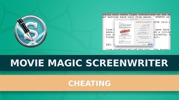 How To Cheat Your Screenplay Page Count With Movie Magic Screenwriter