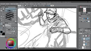 DIBUJANDO UNA PÁGINA DE MANGA EN TIEMPO REAL (completa)
