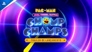 Pac-Man Mega Tunnel Battle: Chomp Champs - Trailer de Lançamento | PS5 & PS4