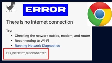 ERR INTERNET DISCONNECTED Chrome Error Fixed
