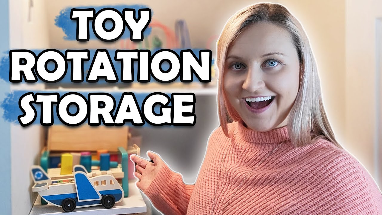MONTESSORI AT HOME TOY STORAGE & ORGANIZATION TODDLER MONTESSORI