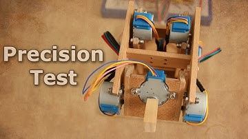 Micro Robot Arm Precision Test