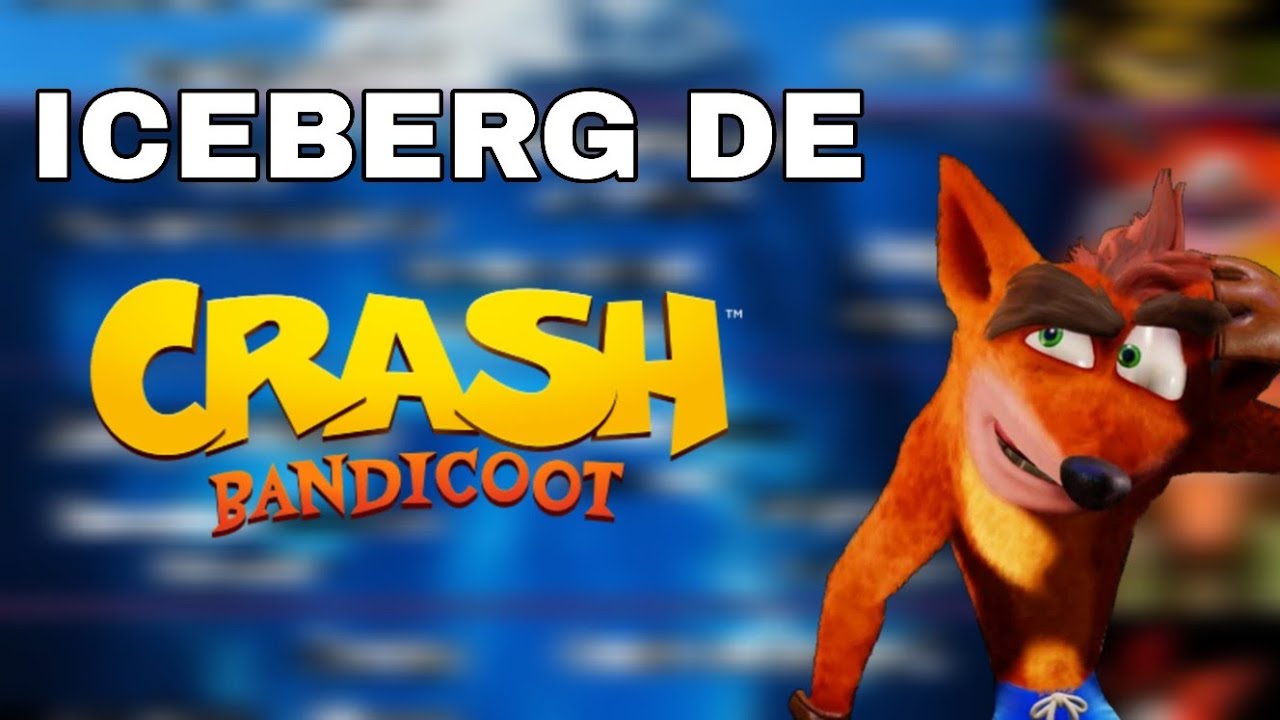 EL ICEBERG DE LOS PROYECTOS Y COSAS ELIMINADAS EN LA SAGA DE CRASH BANDICOOT