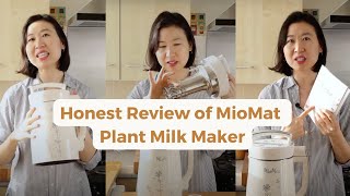 MIOMAT SOY & NUT MILK MAKER REVIEW + GIVEAWAY!! (MACHINE 9 YEARS IN THE MAKING)