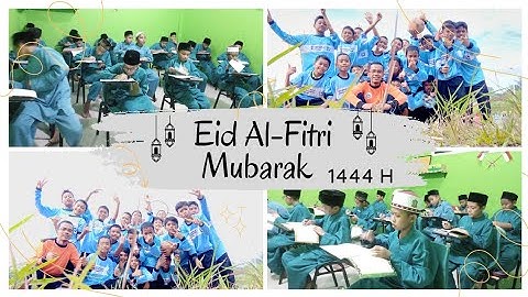 EID AL-FITRI MUBARAK | Kelas 7 Ali Generation 8 • PPS. Utsman bin Affan Batam